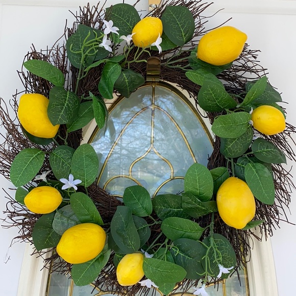 Lemon Wreath! Spring!